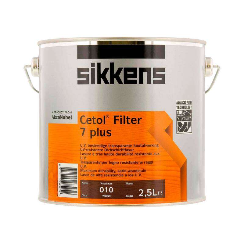 Image du produit Sikkens Cetol&reg; Filter 7 plus - (010) Noyer 1 L & 2.5 L