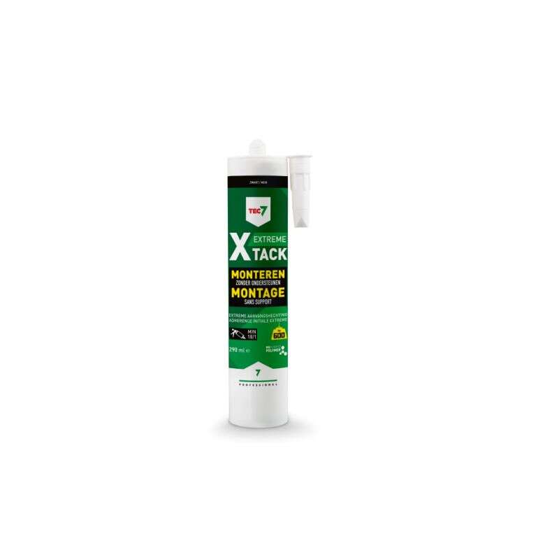 Image du produit TEC7 - Colle de montage - X-Tack Blanc / Gris / Noir 290 ml