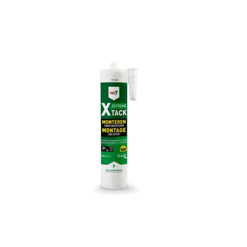 Image du produit TEC7 - Colle de montage - X-Tack Blanc / Gris / Noir 290 ml
