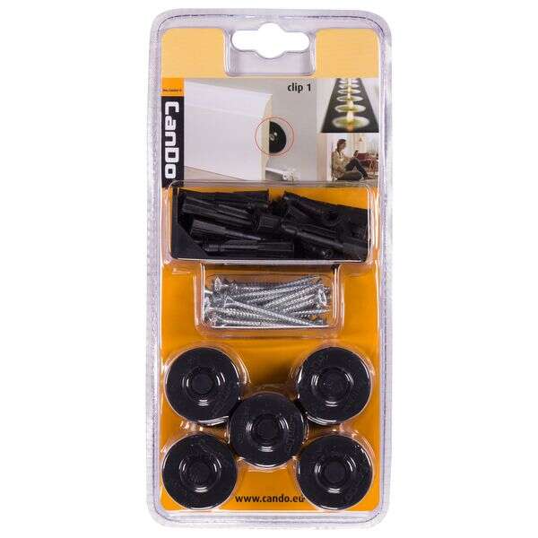 Image du produit CanDo&reg;- Clips de Plinthes Mod&egrave;le 1 (25 pi&egrave;ces) (+/- 10 m)