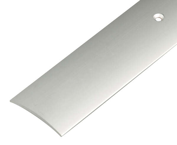 Image du produit Entre-porte (Profil&eacute; de finition) - Alu anodis&eacute; Argent / Lisse - &agrave; visser - Epaisseur moyenne - Dimension au choix