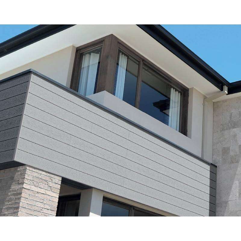 Image du produit DUMACLIN - Bardage PVC - Gris - raccord int&eacute;gr&eacute; CLICK -- 6 x 185 x 2400 mm - 6 lames (2,66 m&sup2;)