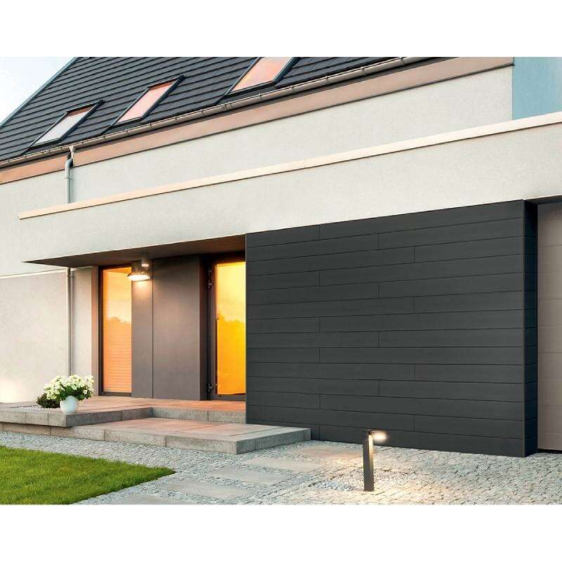 Image du produit DUMACLIN - Bardage PVC - Anthracite - raccord int&eacute;gr&eacute; CLICK - 6 x 185 x 2400 mm - 6 lames (2,66 m&sup2;)