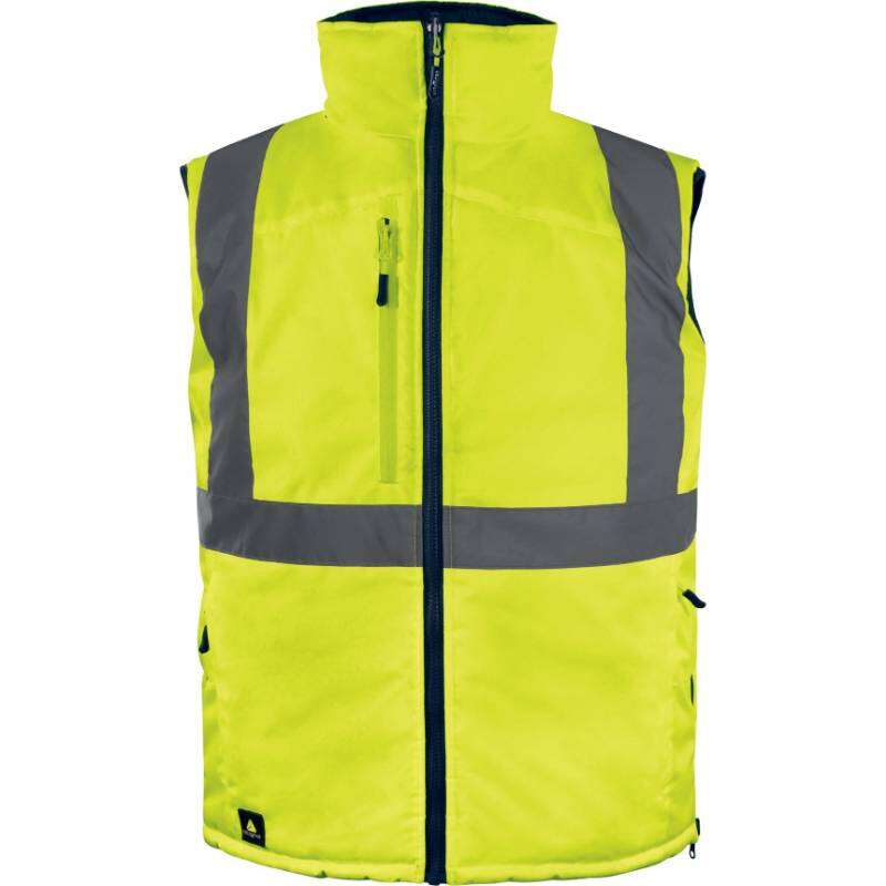 Image du produit DELTA - Body Warmer Fidji3 HV - R&eacute;versible - Bleu/Jaune Fluo