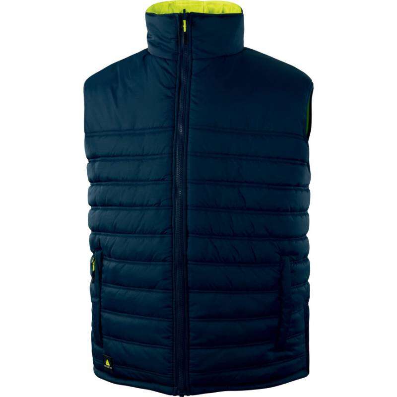Image du produit DELTA - Body Warmer Fidji3 HV - R&eacute;versible - Bleu/Jaune Fluo
