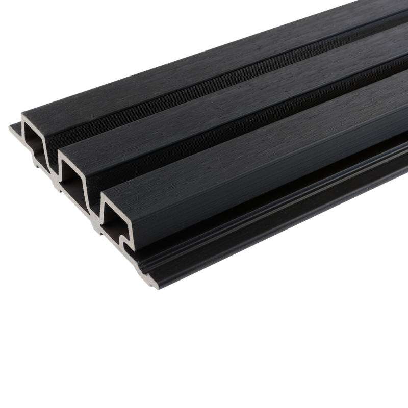 Image du produit Bardage Fiberdeck Weo® 35 - Ebony Black - 33 x 140 x 2900 mm - Classe-Feu E