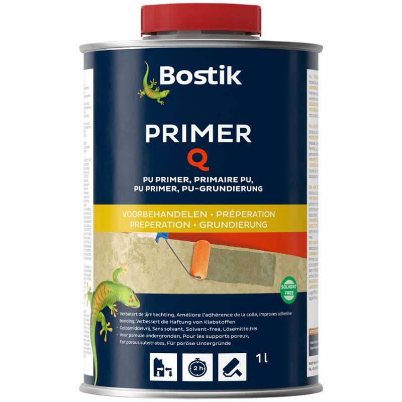 Image du produit Bostik - Primer Q - Primaire PU p/panneaux de fa&ccedil;ade poreux - Transparent - (1 L)