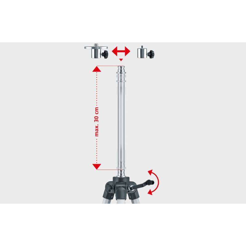 Image du produit Laserliner - Tr&eacute;pied VarioStand L 120 cm (PROMO)