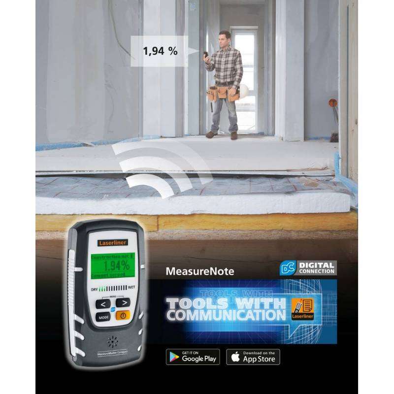 Image du produit Laserliner - Moisture Master Compact Plus (BLE) 082.334A (PROMO)