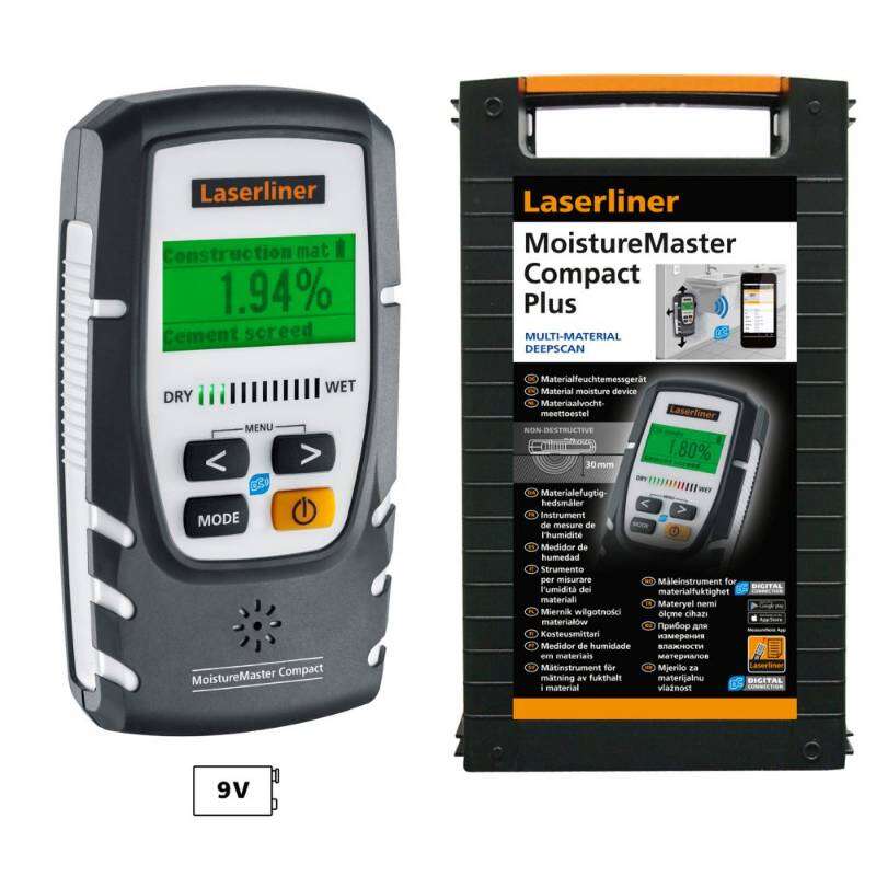 Image du produit Laserliner - Moisture Master Compact Plus (BLE) 082.334A (PROMO)