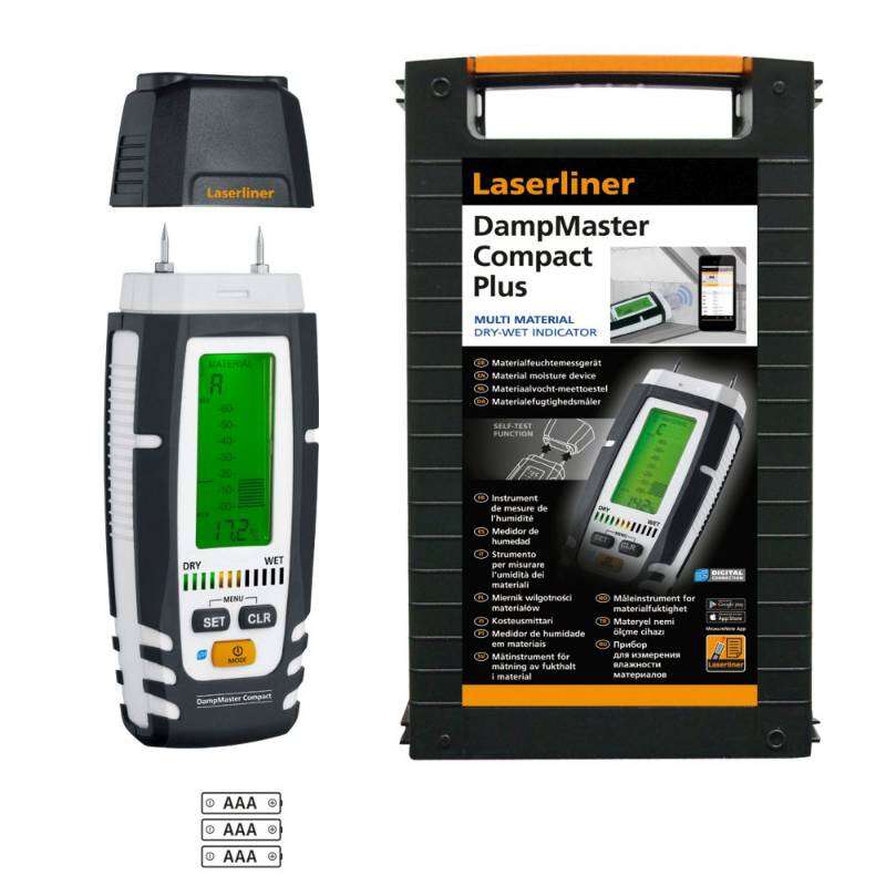 Image du produit Laserliner - Damp Master (D&eacute;tecteur d'Humidit&eacute;) Compact Plus (PROMO)(s)
