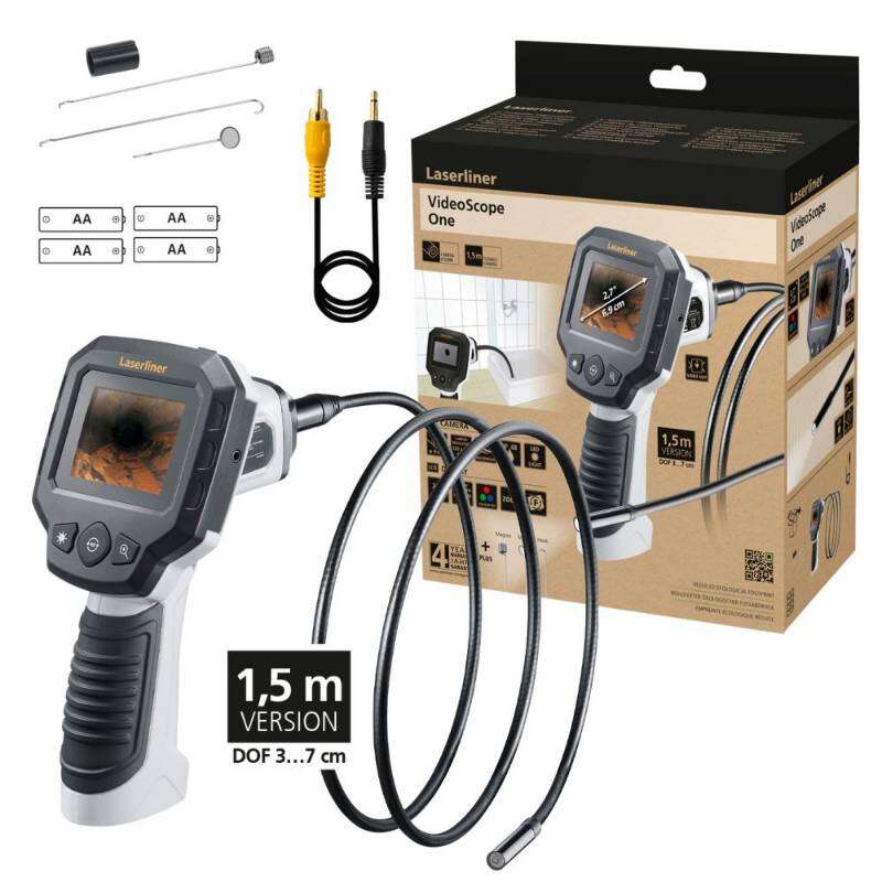Image du produit Laserliner - VideoScope One (9 mm; 1,5 m; 2,7") (PROMO)