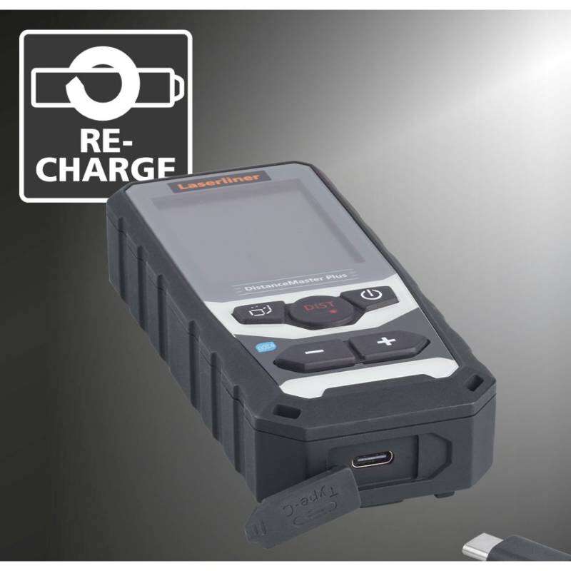Image du produit Laserliner - Distance Master Plus 100 (1.5mm;100m;Tilt BLE;Lithium; USB) (PROMO)