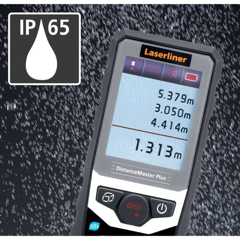 Image du produit Laserliner - Distance Master Plus 100 (1.5mm;100m;Tilt BLE;Lithium; USB) (PROMO)