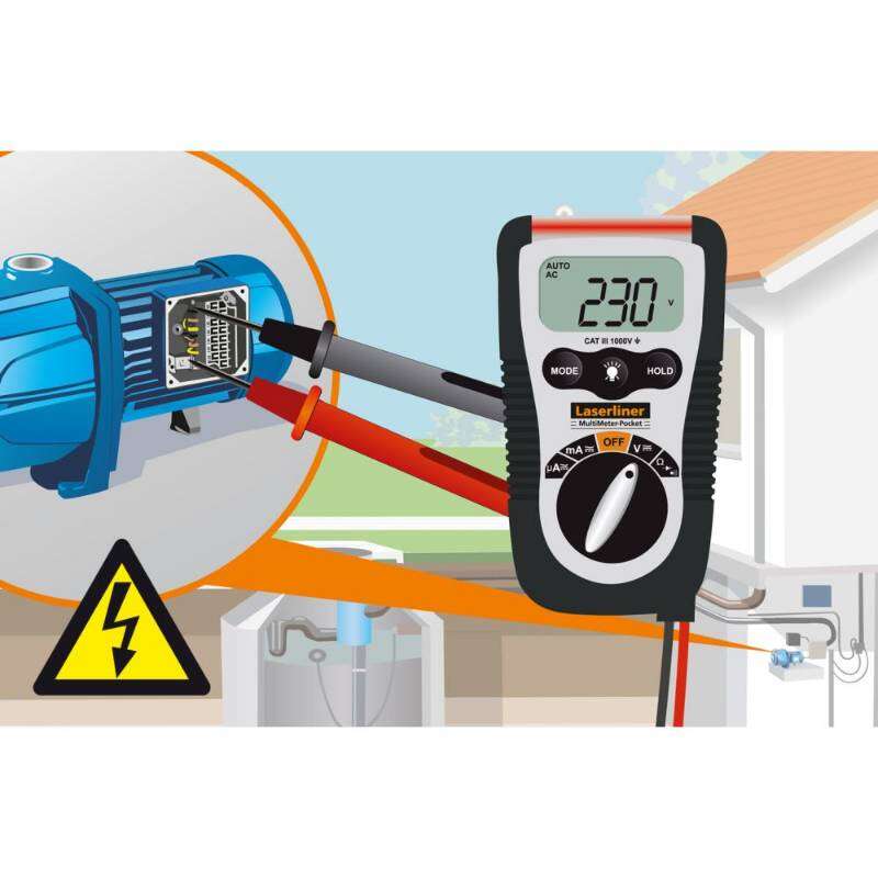 Image du produit Laserliner - MultiMeter Pocket 083.032E (PROMO)