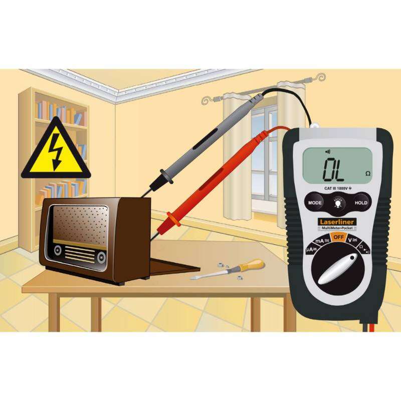 Image du produit Laserliner - MultiMeter Pocket 083.032E (PROMO)