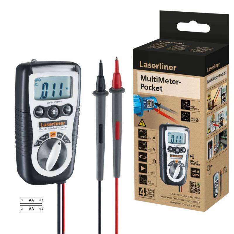 Image du produit Laserliner - MultiMeter Pocket 083.032E (PROMO)