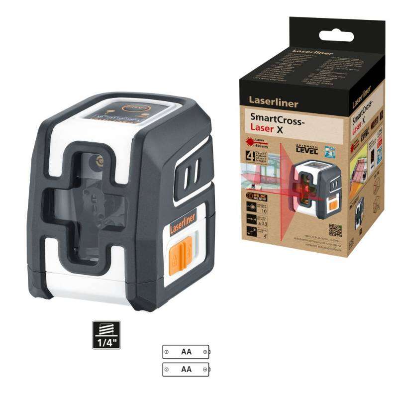 Image du produit Laserliner - Smart Cross Laser X Rood (PROMO)
