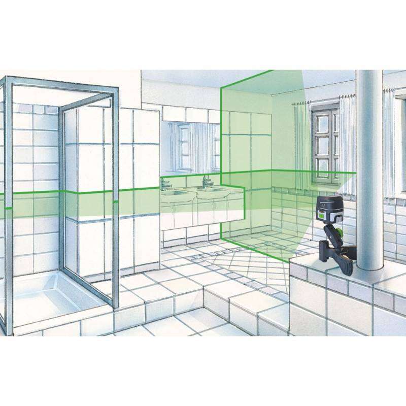 Image du produit Laserliner - Smart Cross Laser GX Set Green (avec Flexclamp,Box)(PROMO)