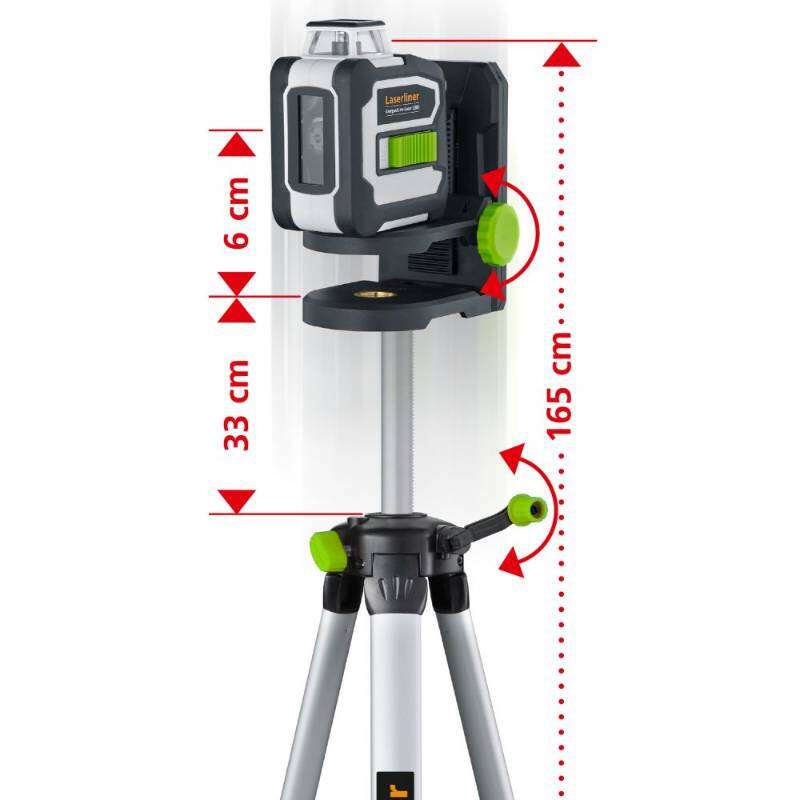 Image du produit Laserliner - Compact Laser G360 Set 150 cm (PROMO)