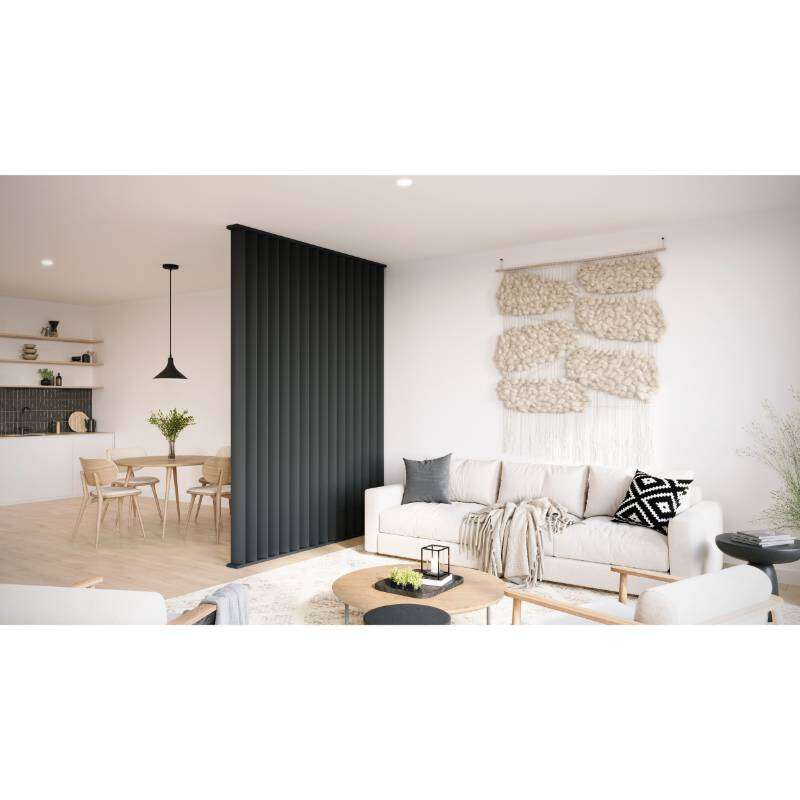 Image du produit MAESTRO - Splitt Lamelle Mat Black EC133 - 36 x 120 x 2770 mm - 1Lamelle/Paquet