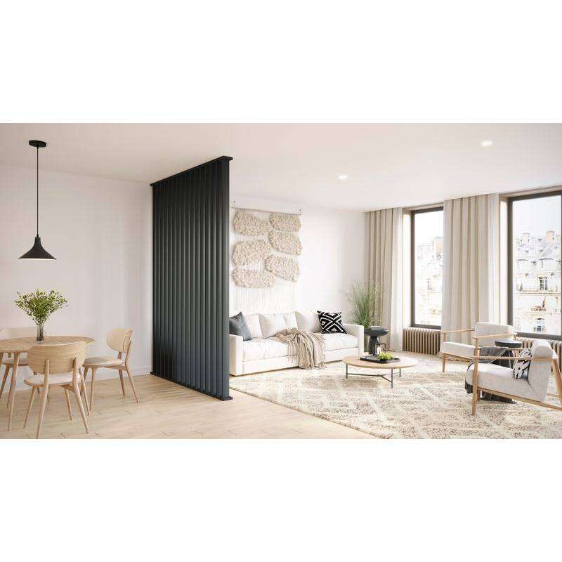 Image du produit MAESTRO - Splitt Lamelle Mat Black EC133 - 36 x 120 x 2770 mm - 1Lamelle/Paquet