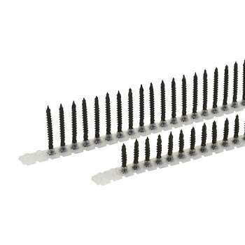 Image du produit MDB - Vis Double filetage sur bande - Phosphat&eacute;e - pour Plaque de Pl&acirc;tre - &Oslash; 3,5 mm
