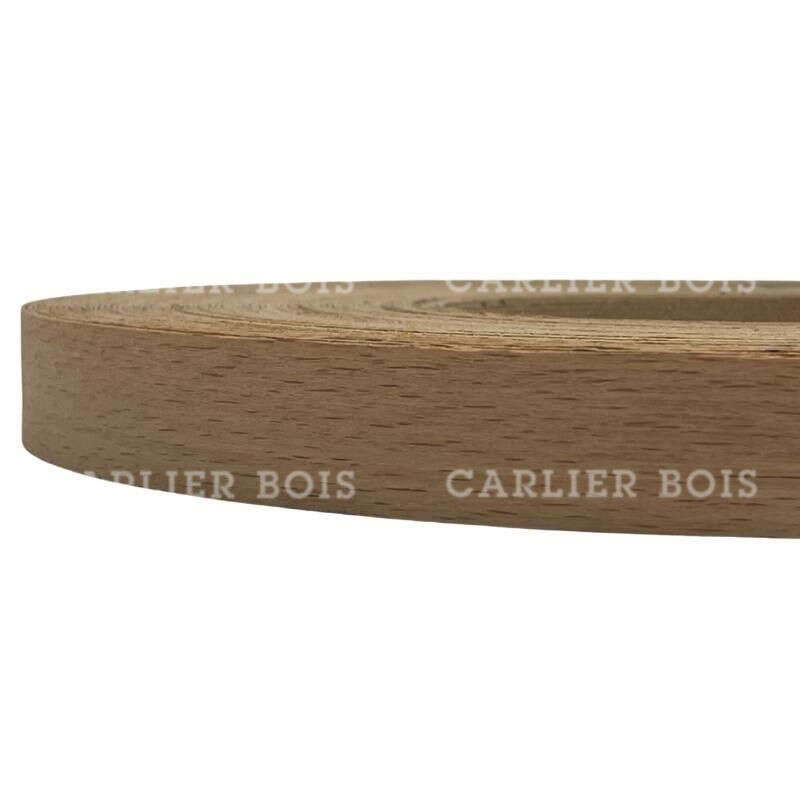 Image du produit Couvre-Chant Bois v&eacute;ritable - Okoum&eacute; avec colle - 22 x 0,5 mm - Longueur au choix