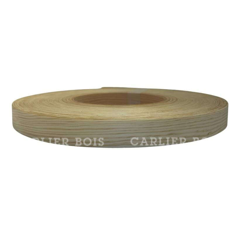 Image du produit Couvre-Chant Bois v&eacute;ritable - Sapin avec colle - 22 x 0,5 mm - Longueur au choix