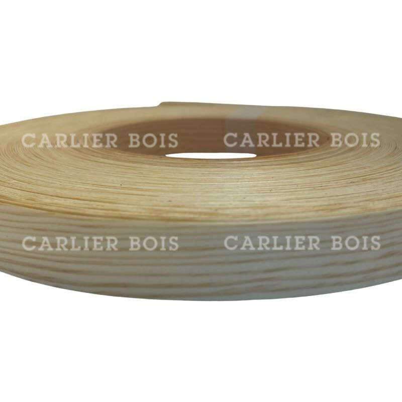 Image du produit Couvre-Chant Bois v&eacute;ritable - Sapin avec colle - 22 x 0,5 mm - Longueur au choix
