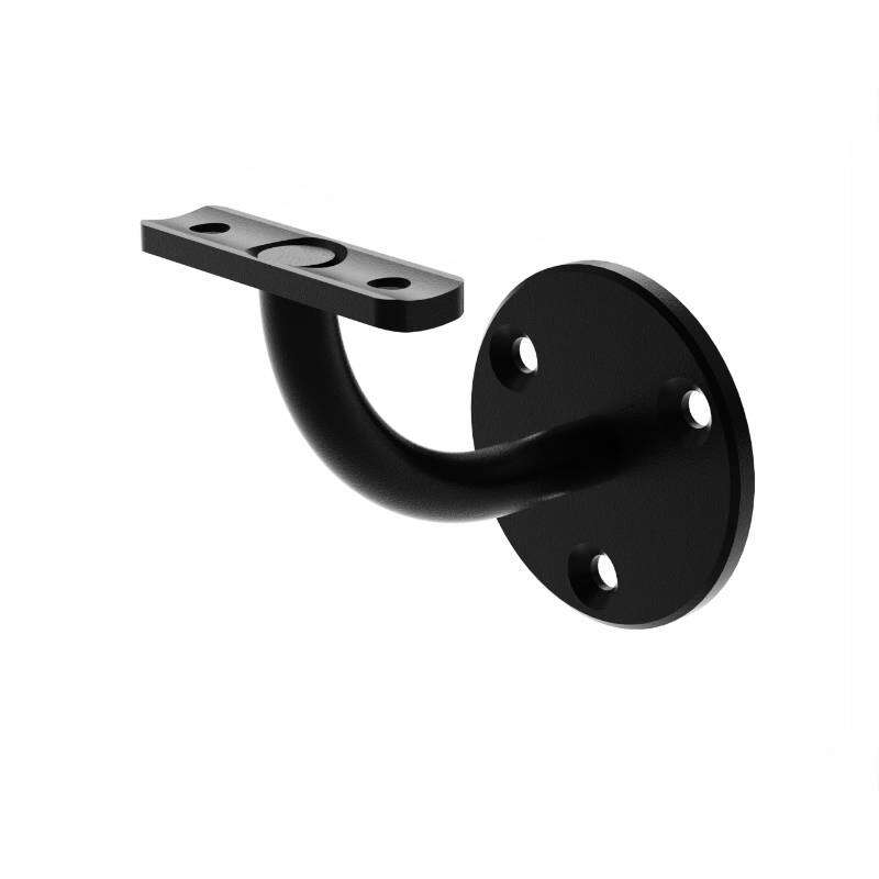 Image du produit Support Appui Rampe / Main courante - Sogem&reg; - 'Clean Black'- Alu - RAL 9005