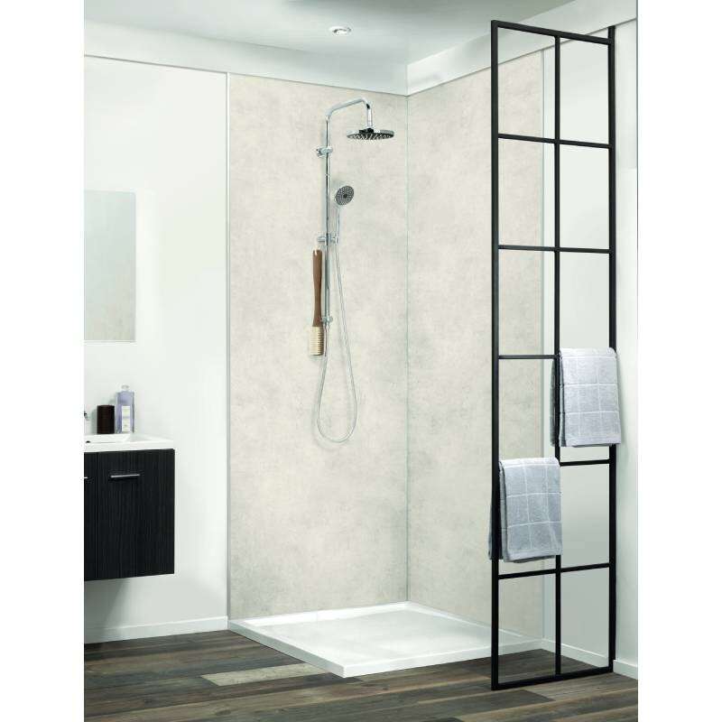 Image du produit Dumawall XL - Lambris PVC - Light Cement (868) 5 x 900 x 2600 mm (4,68 m&sup2;)