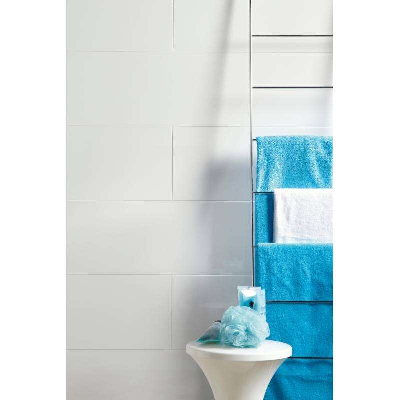 Image du produit Dumaclip - Lambris PVC - Blanc Brillant - 10 x 250 x 1200 mm (2,4 m&sup2;)