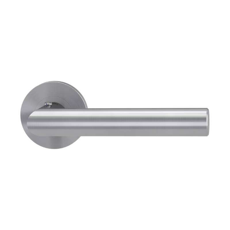 Image du produit Griffwerk - Bequille Lucia Professional - Ronde - Smart2lock - droite - Inox Mat (par paire)