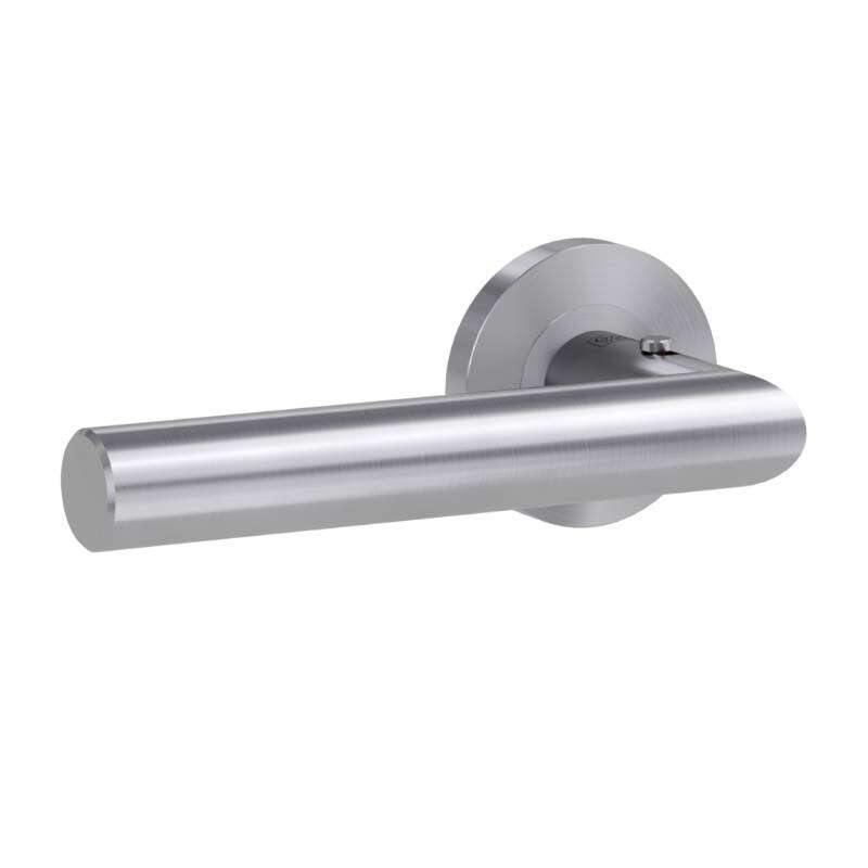 Image du produit Griffwerk - Bequille Lucia Professional - Ronde - Smart2lock - gauche - Inox Mat (par paire)