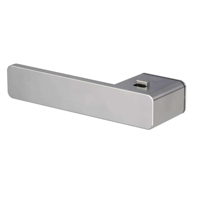 Image du produit Griffwerk - Bequille R8 ONE - Smart2lock - gauche - Gris satin&eacute; (par paire)