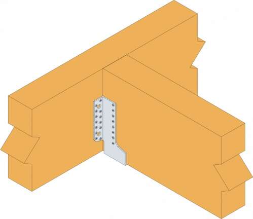 Image du produit SIMPSON - Grand Sabot de Charpente &agrave; ailes ext&eacute;rieures - Acier galvanis&eacute;