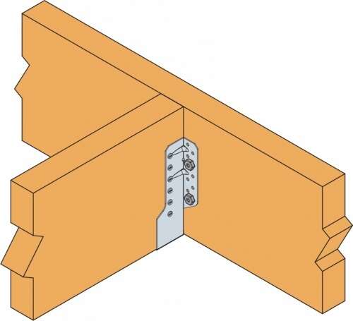 Image du produit SIMPSON - Sabot de Charpente &agrave; ailes ext&eacute;rieures SBE - Acier galvanis&eacute;