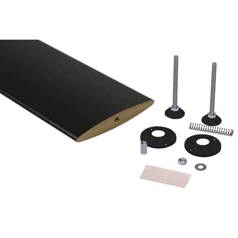 Image du produit PANIDUR - Lame Orientable Amovible Noir M&eacute;tal - 28 x 180 x 2400 mm