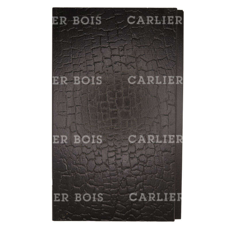 Image du produit Bardage Epicea AB NOIR & BOIS - Thermotrait&eacute; 215&deg;- Ignite -  Etamp&eacute; Noir Br&ucirc;l&eacute;- 20 x 175 x 3900mm (2.9m&sup2;)