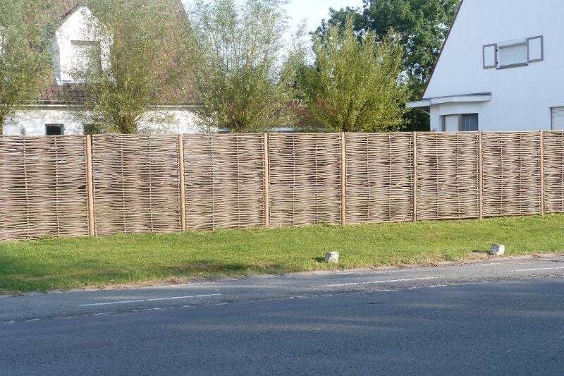 Image du produit Ecran de jardin en tressage horizontal - Noisetier - GREENWOOD