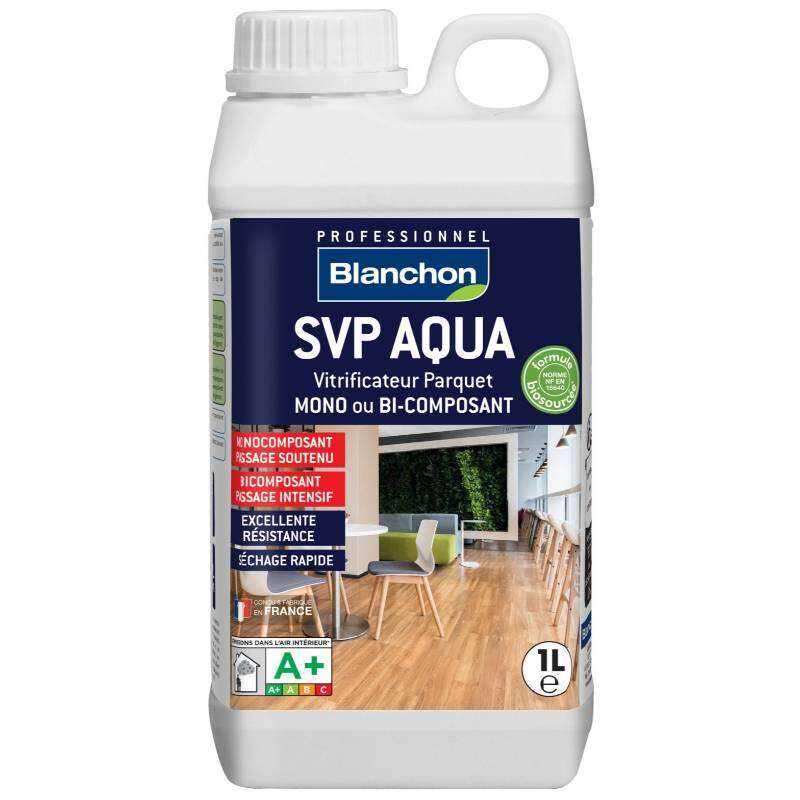 Image du produit Blanchon - SVP AQUA Biosourc&eacute; - Vitrificateur Parquet Mono ou Bi-composant