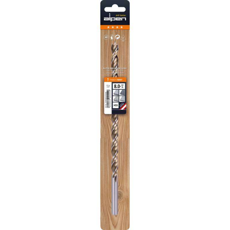 Image du produit Alpen - Foret h&eacute;lico&iuml;dal &agrave; Bois TIMBER TWIST - Long. 250 mm