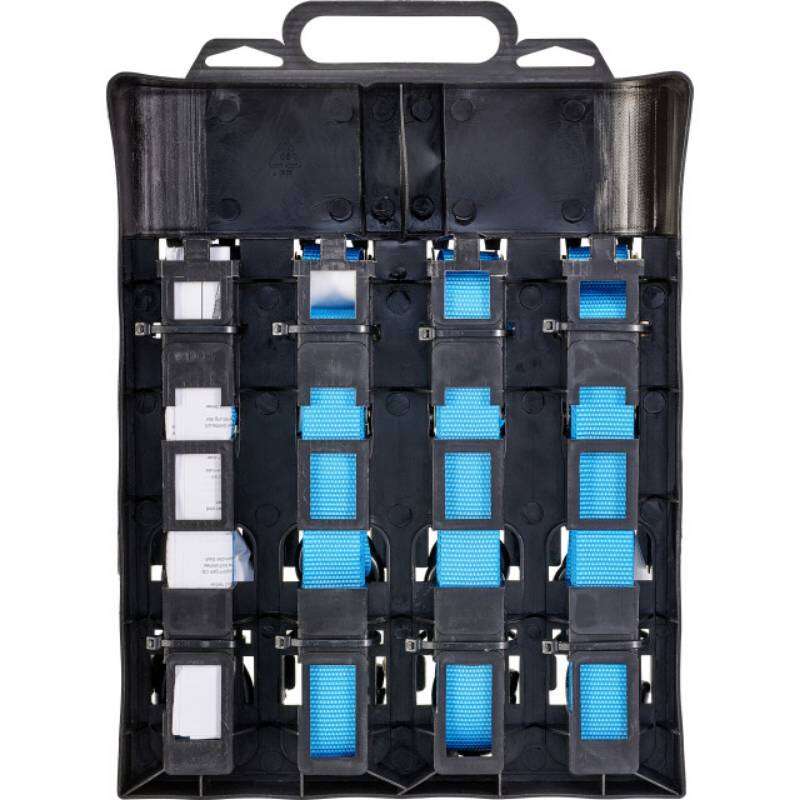 Image du produit Set de 4 Sangles &agrave; cliquet - 25 mm x 4,5 m&egrave;tres