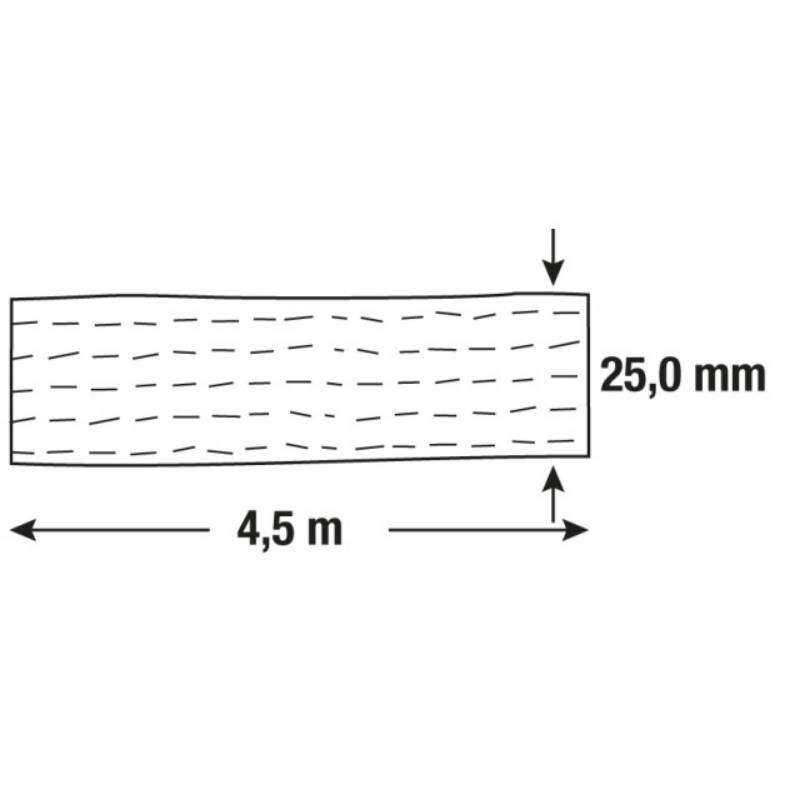 Image du produit Set de 4 Sangles &agrave; cliquet - 25 mm x 4,5 m&egrave;tres