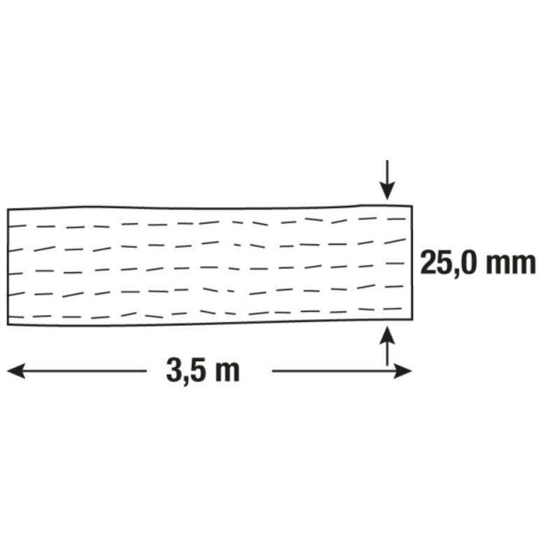 Image du produit Sangle - Polypropyl&egrave;ne - Charge max. : 250 kg - 25 mm x 3,5 M&egrave;tres