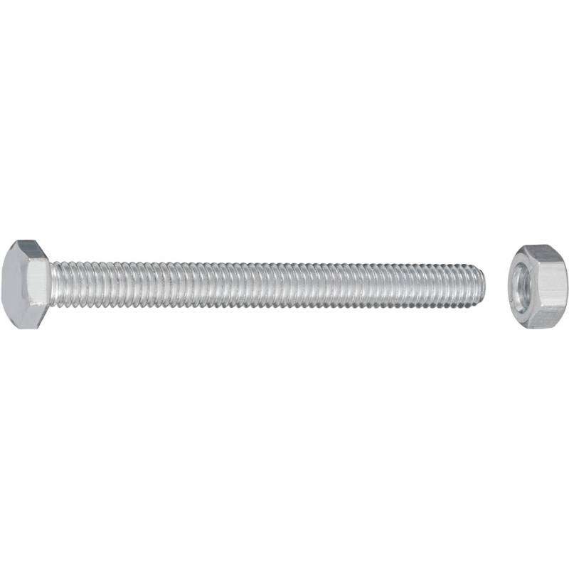 Image du produit Boulon &agrave; T&ecirc;te Hexagonale - Acier Galvanis&eacute; - M6