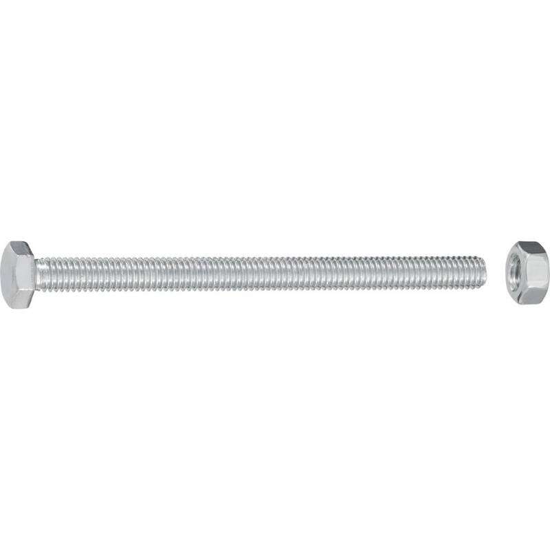 Image du produit Boulon &agrave; T&ecirc;te Hexagonale - Acier Galvanis&eacute; - M6