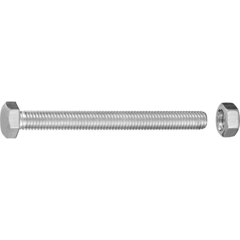 Image du produit Boulon &agrave; T&ecirc;te Hexagonale - Acier Galvanis&eacute; - M8