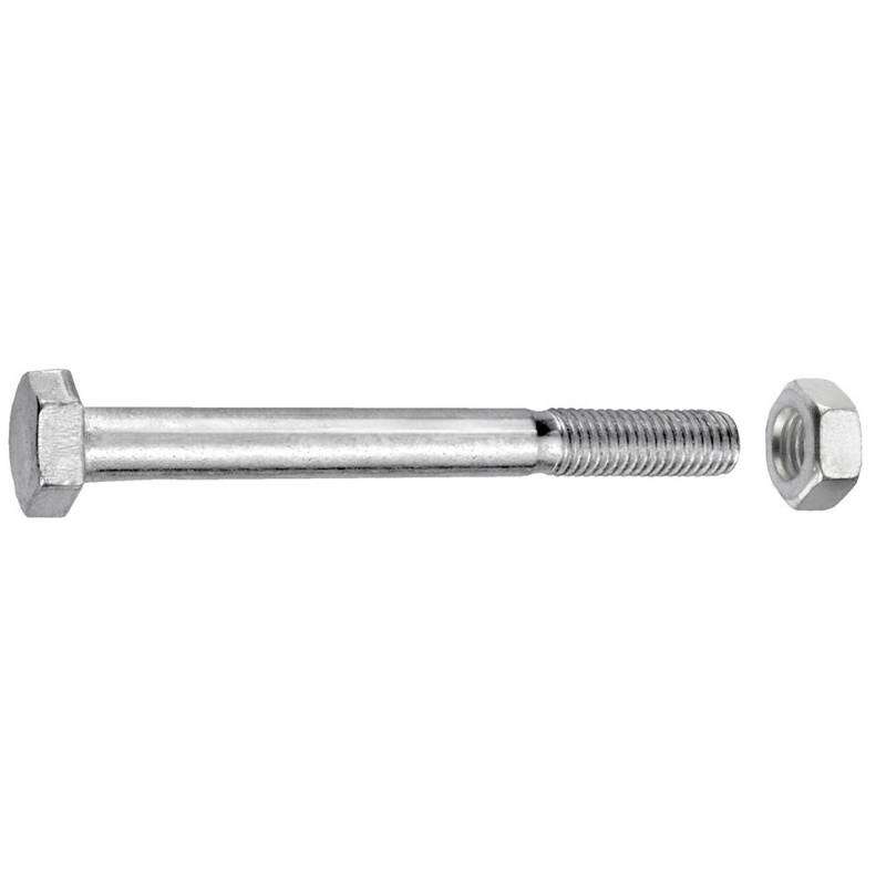Image du produit Boulon &agrave; T&ecirc;te Hexagonale - Acier Galvanis&eacute; - M8